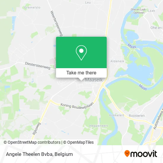 Angele Theelen BVBA map