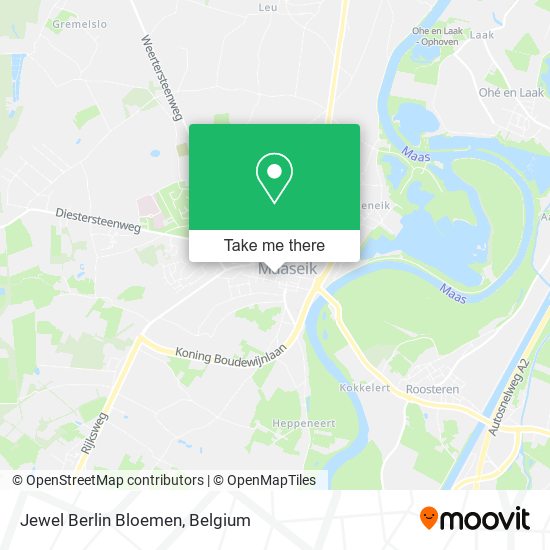 Jewel Berlin Bloemen map