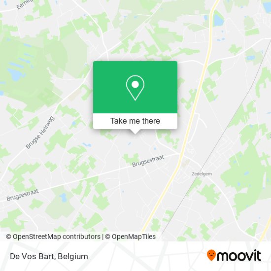 De Vos Bart map