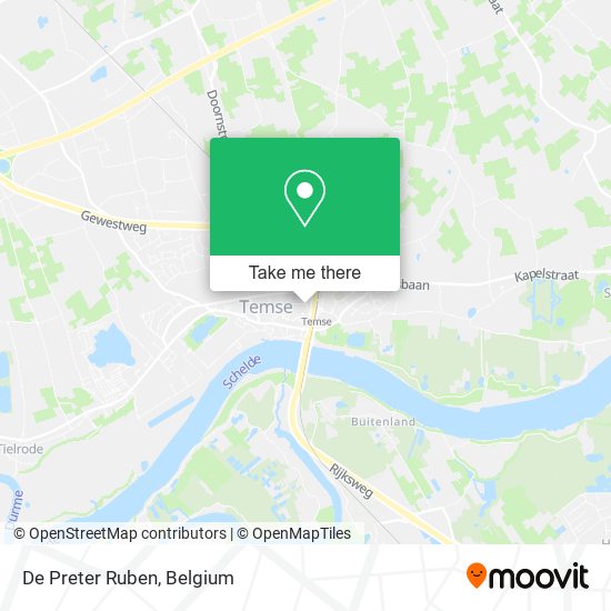 De Preter Ruben map