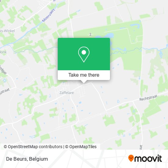 De Beurs map