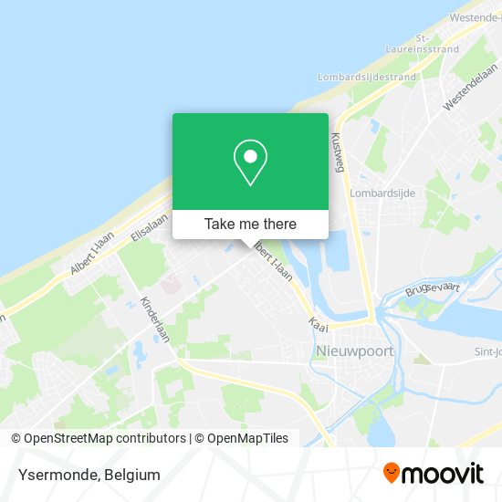 Ysermonde map