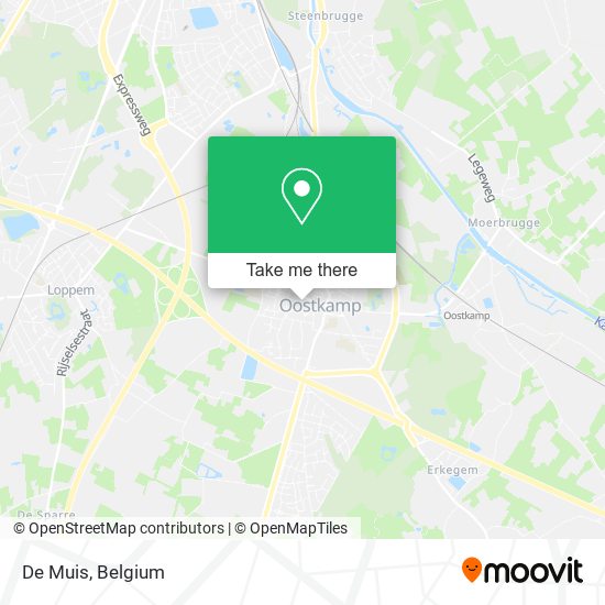 De Muis map