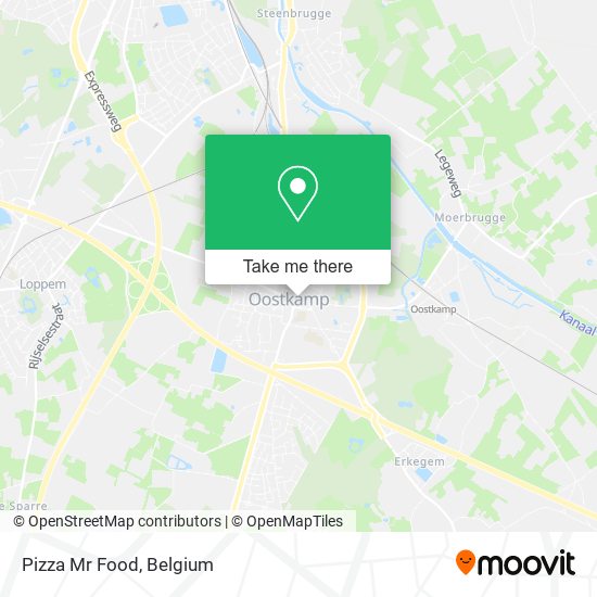 Pizza Mr Food map