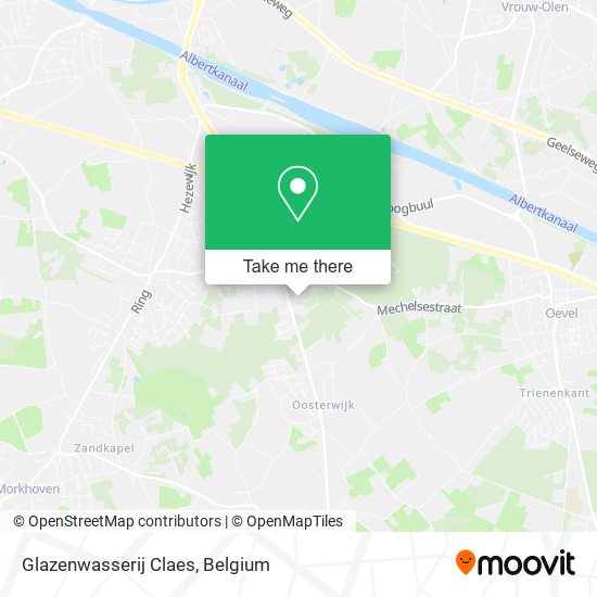 Glazenwasserij Claes map