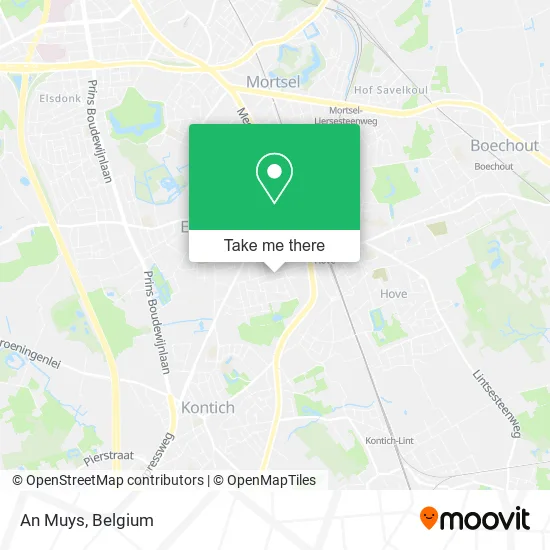 An Muys map