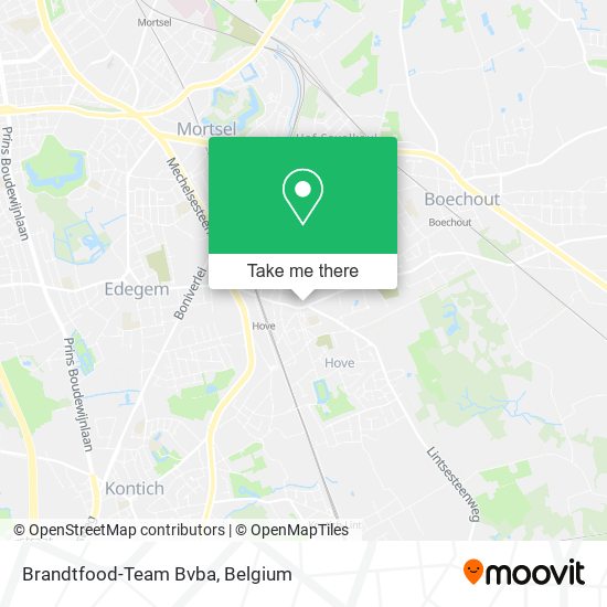 Brandtfood-Team Bvba map