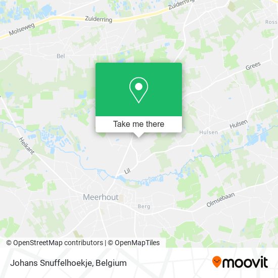 Johans Snuffelhoekje plan