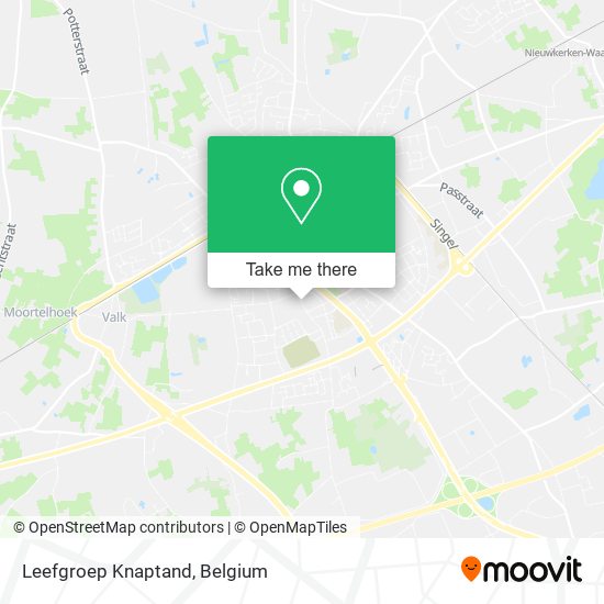 Leefgroep Knaptand map