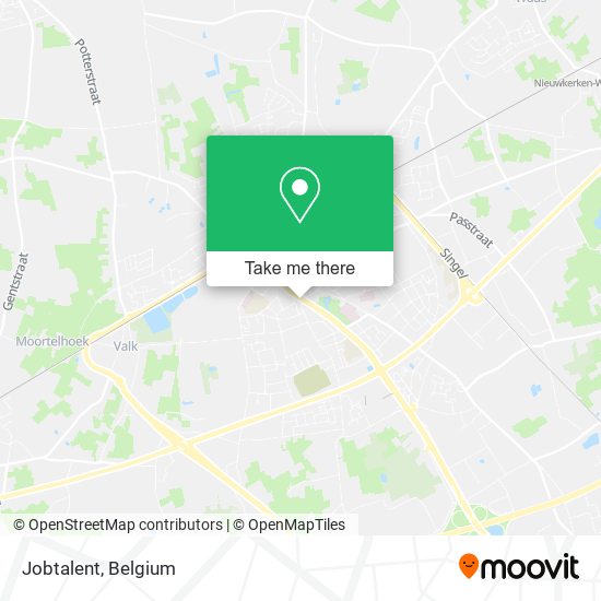 Jobtalent map