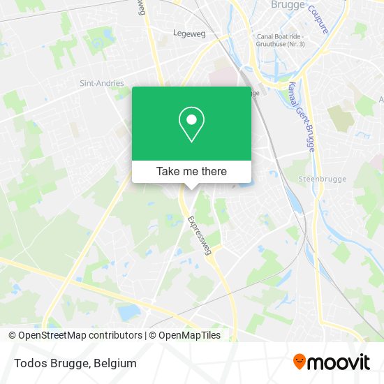 Todos Brugge map