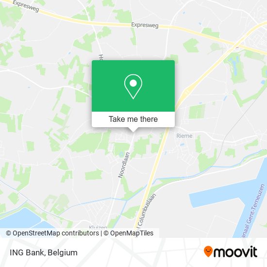 ING Bank map