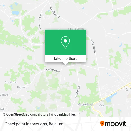 Checkpoint Inspections map
