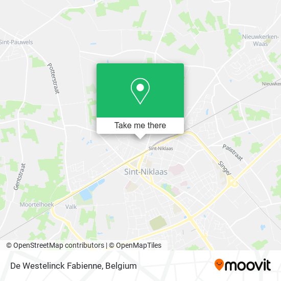 De Westelinck Fabienne map