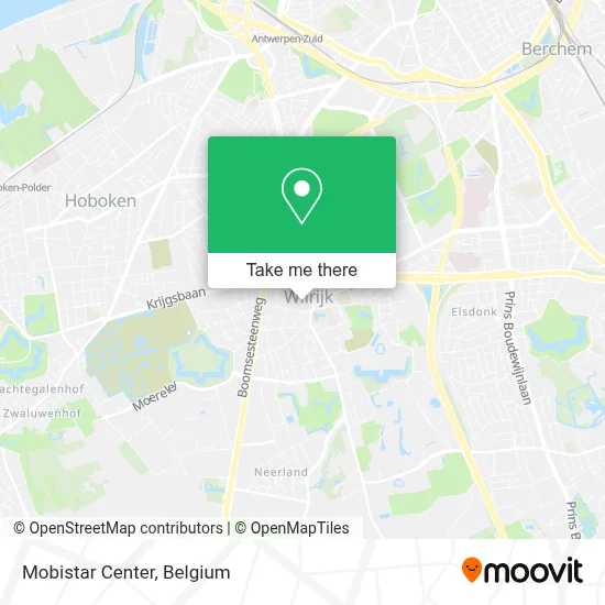 Mobistar Center map