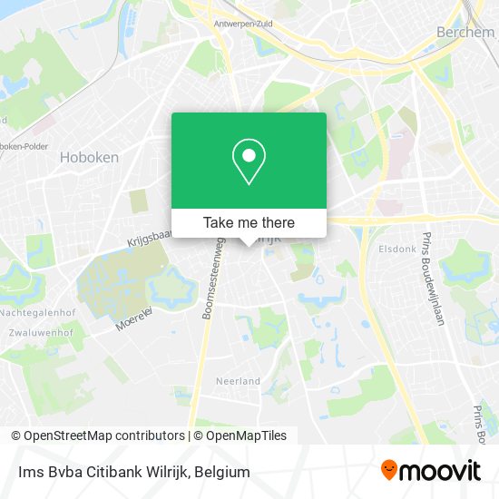 Ims Bvba Citibank Wilrijk map