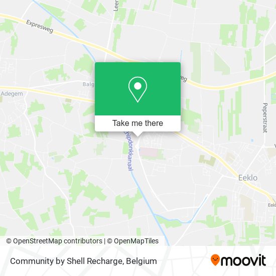 Community by Shell Recharge map