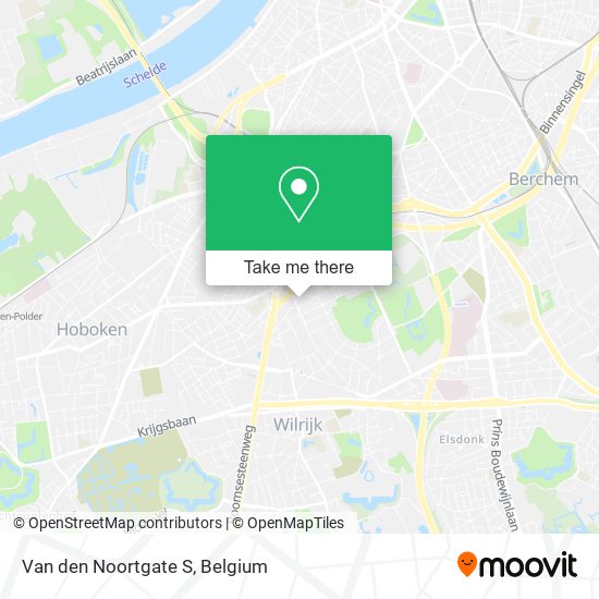 Van den Noortgate S map