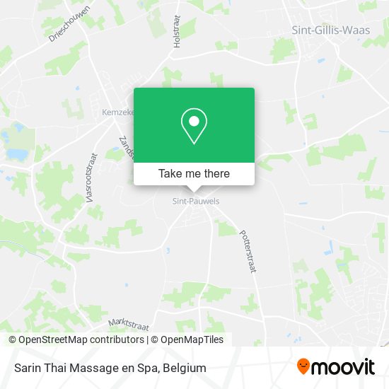 Sarin Thai Massage en Spa map