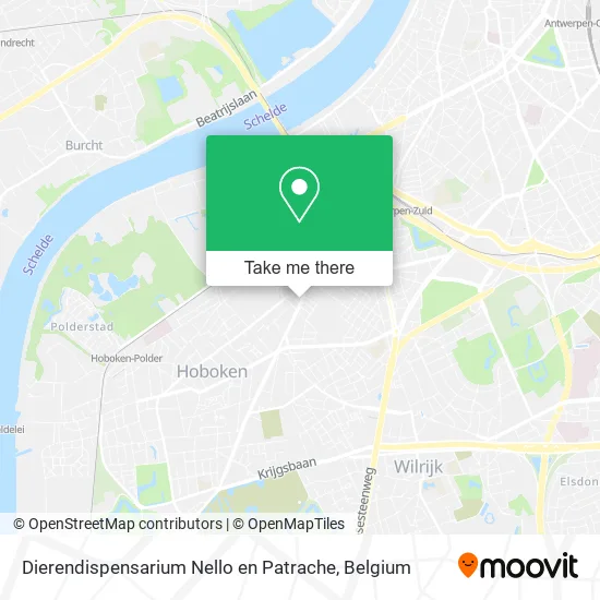 Dierendispensarium Nello en Patrache plan