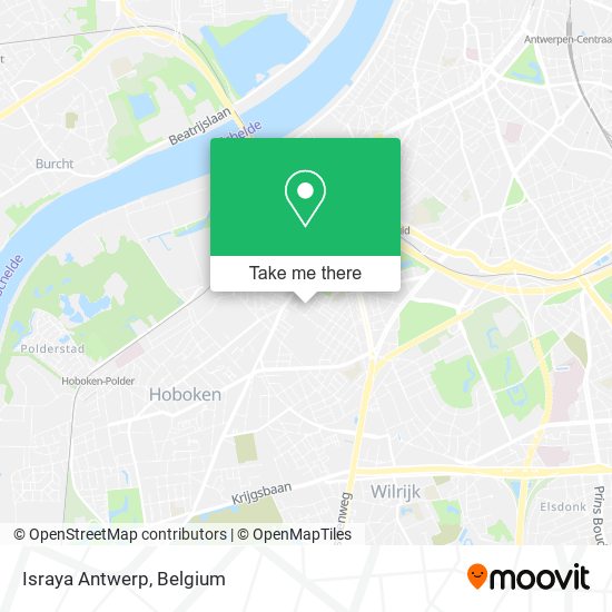 Israya Antwerp map