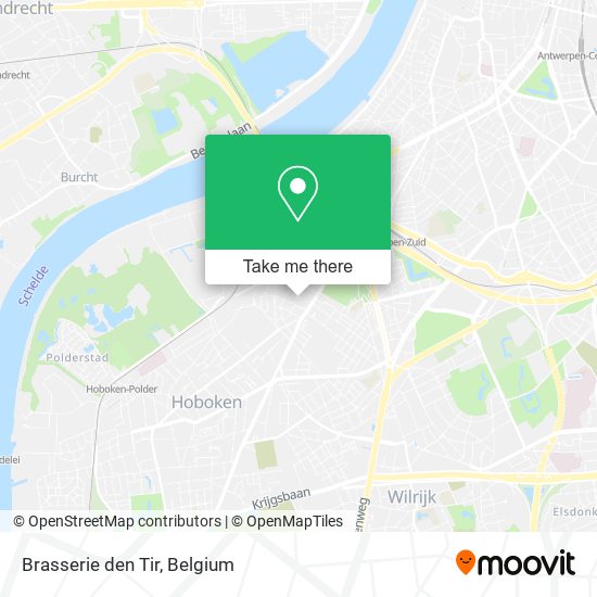 Brasserie den Tir map