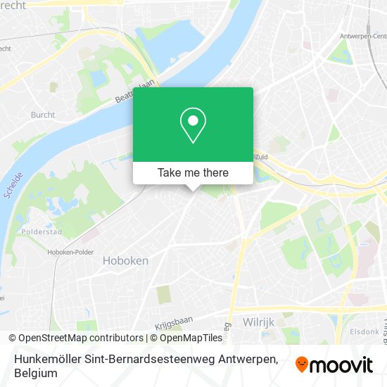 Hunkemöller Sint-Bernardsesteenweg Antwerpen plan