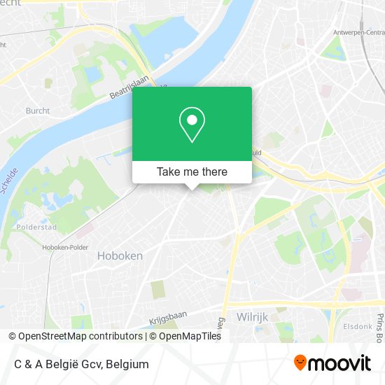 C & A België Gcv map
