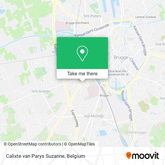 Calixte van Parys Suzanne map
