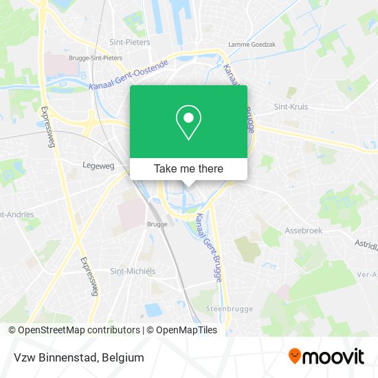 Vzw Binnenstad map