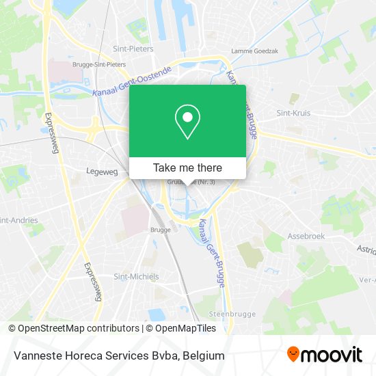 Vanneste Horeca Services Bvba map