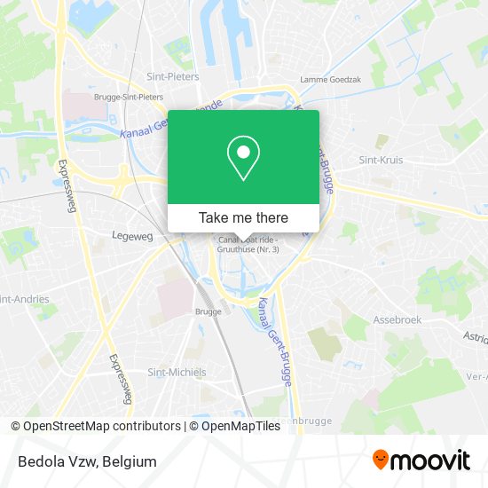 Bedola Vzw map