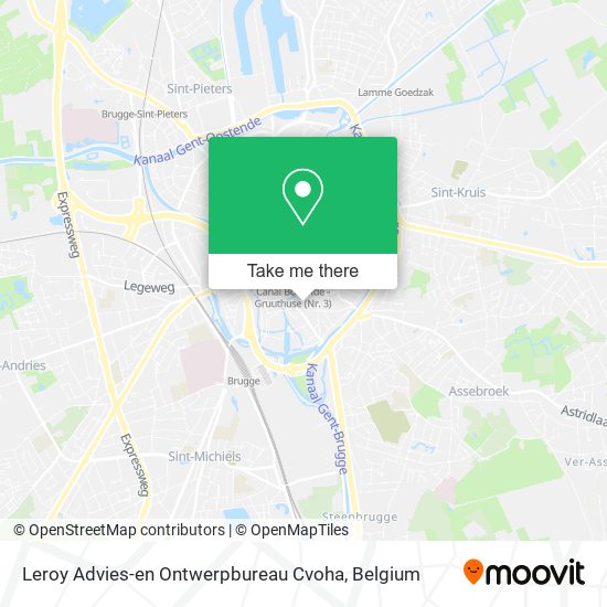 Leroy Advies-en Ontwerpbureau Cvoha map