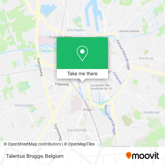 Talentus Brugge plan