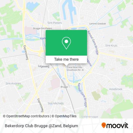 Bekerdorp Club Brugge @Zand map