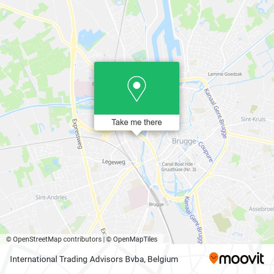 International Trading Advisors Bvba map