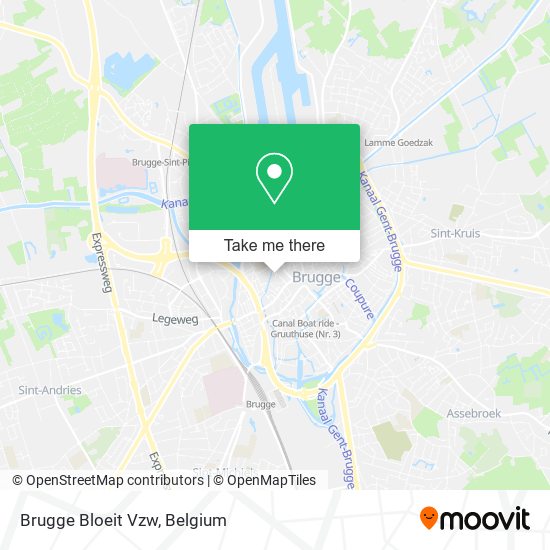 Brugge Bloeit Vzw map