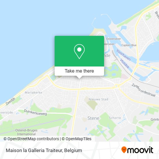 Maison la Galleria Traiteur plan