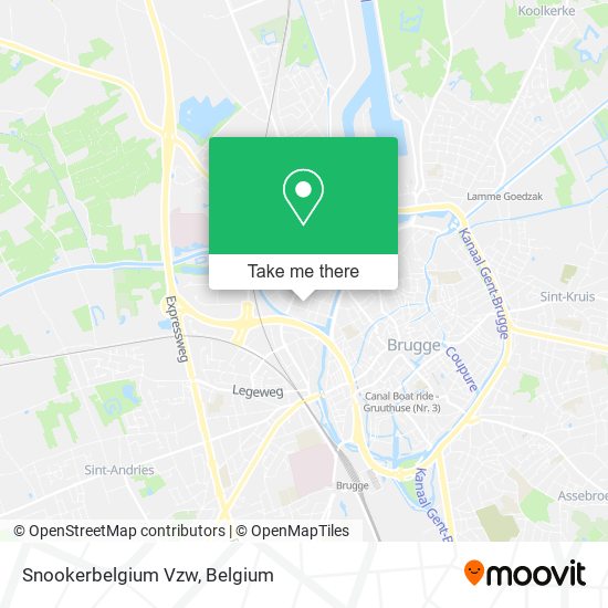 Snookerbelgium Vzw map