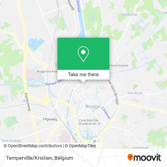 Temperville/Kristien map
