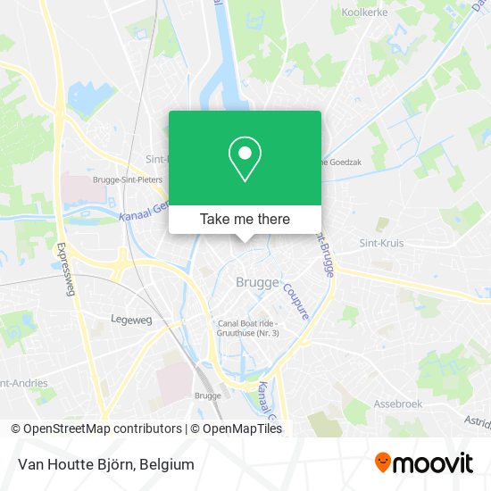 Van Houtte Björn map