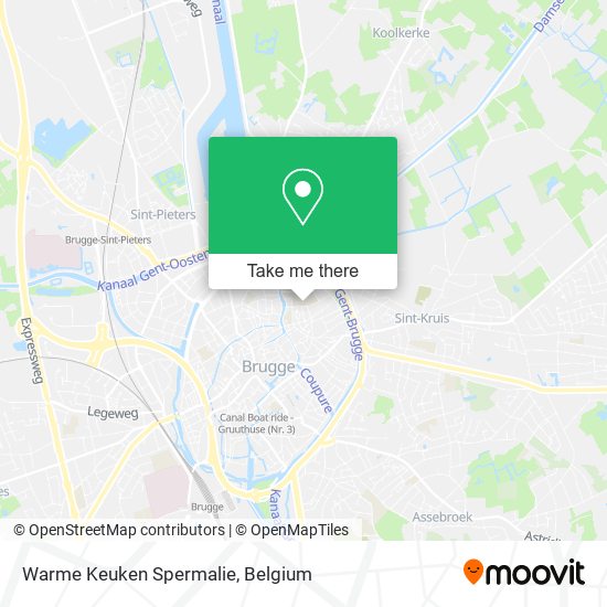 Warme Keuken Spermalie map