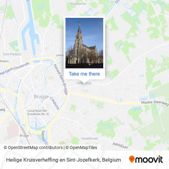 Heilige Kruisverheffing en Sint-Jozefkerk plan