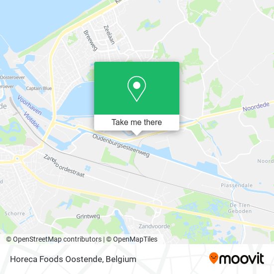 Horeca Foods Oostende map