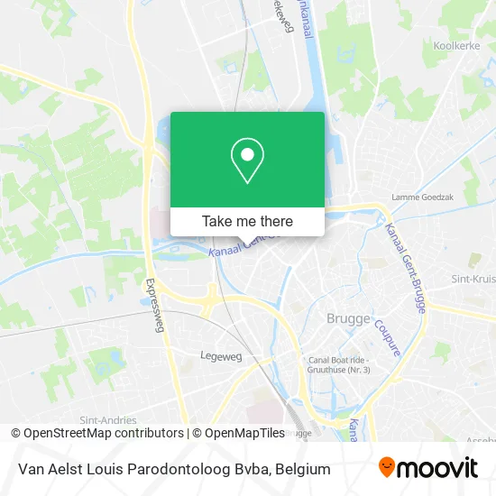 Van Aelst Louis Parodontoloog Bvba plan