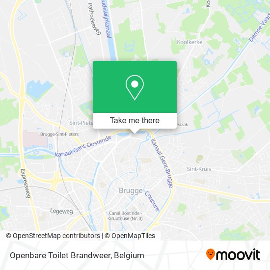 Openbare Toilet Brandweer plan