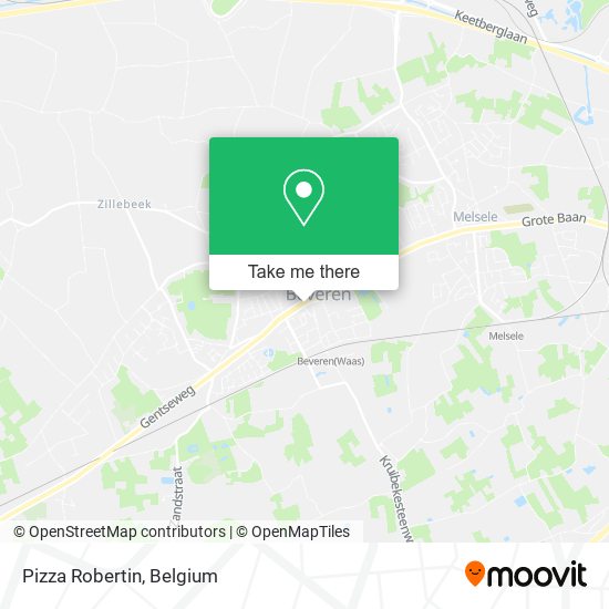 Pizza Robertin map