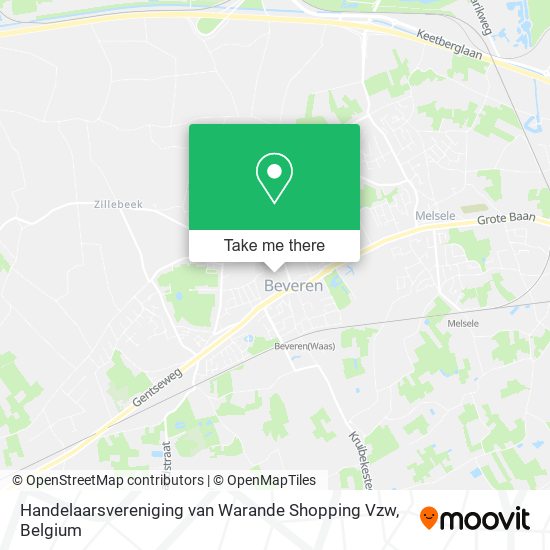 Handelaarsvereniging van Warande Shopping Vzw plan