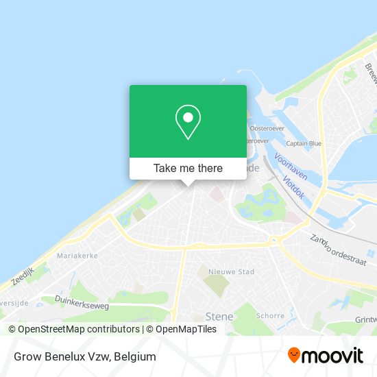 Grow Benelux Vzw map