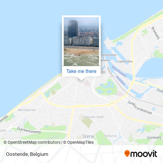 Oostende map